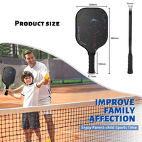 Usine de fabrication de raquettes de pickleball en stock, durables et imperméables, couleurs et logos personnalisables