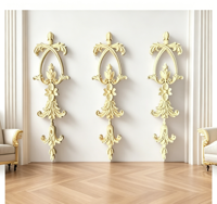 Appliques en bois sculpté personnalisées, best-sellers, pour canapés, lits, portes, armoires, placards – Design moderne et facile à poser