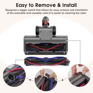 Aspirador de plástico PP Aspirador de mano universal Limpiador de alfombras <span class=keywords><strong>Accesorios</strong></span> para cabezales de cepillo - Product Image 2