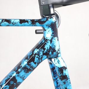 Carbon <b>Frame</b> Road Bike Super Light <b>Frame</b> T47 T1000 Frameset Full Hidden Cable Disc <b>Frame</b> Water FM202 - Product Image 2