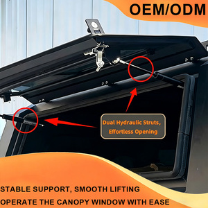 Cubierta de Aluminio para Camioneta, Techo Rígido 4x4 para Toyota Hilux 2004-2011, Capacidad 801L-1200L, Instalación sin Perforación - Product Image 6