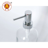 Pompe à lotion en alliage de zinc 28 mm, distributeur de savon liquide 2CC, pompe à mousse pour bouteille de shampoing, logo personnalisé OEM, salle de bain d'hôtel