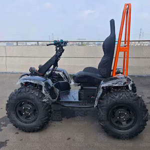 Scooter Todoterreno de 4 Ruedas |   Patinete Eléctrico para Adultos con Neumáticos Grandes, Velocidad de 75 km/h - Product Image 2