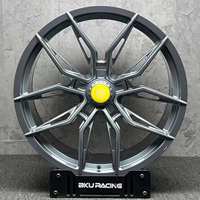 Velg Bku Forged 5x114.3 Custom 20 21 Inch Alloy Rims untuk Ferrari SF90 Spider 296 GTB GT3 GTS 812 Competizione 12Cilindri SP3