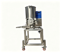 Presse à hamburgers automatique professionnelle en acier inoxydable 304, équipement de formage de galettes CXJ100