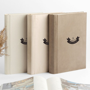 Album fotografico all'ingrosso <span class=keywords><strong>di</strong></span> alta qualità con pagine a inserto e spazio per la scrittura, 100 pagine per foto multiple, libro dei ricordi con logo personalizzato, scrapbook - Product Image 2