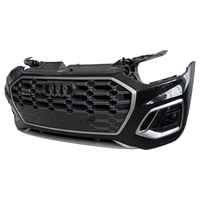 Ensemble complet de pare-chocs avant Audi Q5 avec cache, barre de protection de radiateur, cadre de ventilateur électrique en fer intérieur, phares et calandre – Occasion