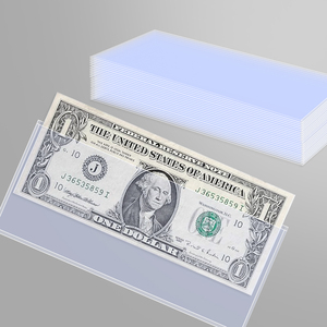 Protège-billets personnalisés en polypropylène pour collection <span class=keywords><strong>de</strong></span> devises <span class=keywords><strong>et</strong></span> rangement - Product Image 4