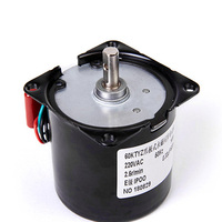 Moteur synchrone à aimant permanent à réduction 220V 60KTYZ 28w 40w 14w Micro moteur AC
