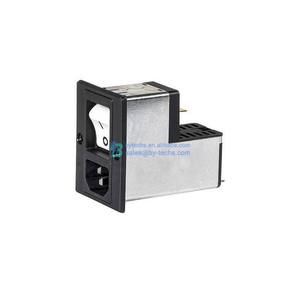 Marque DG12-CBDWM100C0-000-C6135-750-<span class=keywords><strong>1010</strong></span>-00 DG12 connecteur d'entrée d'alimentation Module de lames mâles <span class=keywords><strong>IEC</strong></span> 320-C14 bride DG12-CBDWM100C0 - Product Image 1