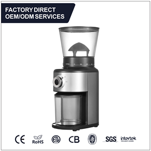 Molinillo de Café Eléctrico Comercial Profesional de 160W - 30 Ajustes de Molienda Precisos, Gran Capacidad de 300g, Acero Inoxidable, para el Hogar - Product Image 2