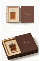 Boîte d'emballage de parfum personnalisée avec logo pour flacon de parfum, cadeau de luxe, vente au détail et en gros