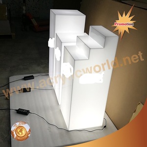 Acrylic Spray Finished <b>Spinner</b> <b>Rings</b>/Jewelry/Cosmetics Display Pedestal Plinth - Product Image 5