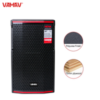 VAMAV NOVA AX12 Altavoz de rango completo 700W RMS 1400W Pico 12'' Activo de madera para escenario Sistema de sonid