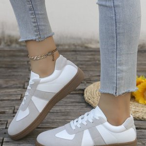 2025 personalizzabili firmate in vera pelle di vacchetta da <span class=keywords><strong>donna</strong></span> Slip-On sportive Casual stile retrò classico da passeggio Versatile - Product Image 4