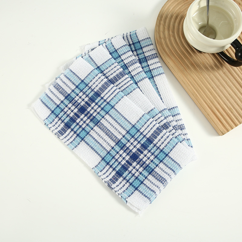 Light blue checkered