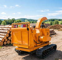 Broyeur de bois industriel lourd 5TPH avec marteaux résistants à l'usure pour le traitement des palettes et des caisses dans les hubs logistiques