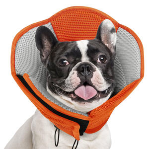 Collar Isabelino para Perro Postoperatorio, Collar Protector Suave Ajustable para Recuperación de Mascotas, Protección Contra Fugas - Product Image 3
