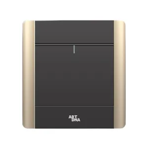 ARTDNA Uk Standard Home 1/2/3/4 Gang Wall Switches 16A Light Switch