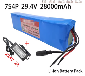 ชุดแบตเตอรี่ลิเธียมไอออนแบบชาร์จไฟได้18650 28Ah 24V 29.4V พร้อมที่ชาร์จ29.4V - Product Image 3