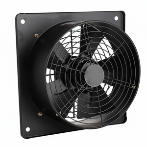 Ventilador de techo de placa cuadrada de CA industrial Crown 250B2 con rodamiento de bolas de diámetro de hoja de 10 pies 380/V - Product Image 1