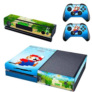 Skin Set Vinyl Decals Sticker Cover For Xbox One S Slim Console And Remote Controllers