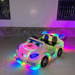 Meilleures ventes 2026 : Voitures tamponneuses électriques lumineuses télécommandées en acier et plastique, véhicules télécommandés pour enfants et adultes, équipement de parc d'attractions - Product Image 5