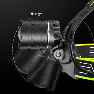 Lampe frontale LED A57 30W rechargeable par USB, haute intensité, pour la pêche nocturne en plein air et les aventures - Product Image 2