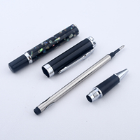 Stylo Rollerball en Nacre Naturelle Incrustée AISIFactory – Vente en Gros, Logo Personnalisé, Cadeau d'Affaires de Luxe pour Entreprise et Bureau