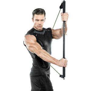 <span class=keywords><strong>Kit</strong></span> de barra de <span class=keywords><strong>ejercicio</strong></span> de Pilates portátil, bandas de resistencia ajustables <span class=keywords><strong>para</strong></span> usar <span class=keywords><strong>en</strong></span> el hogar, gimnasio, oficina o viaje - Product Image 5