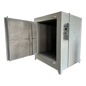 Ailin Electrostatic Powder Powdercoat Painting Spray Booth Curing Oven Manual Powder Coating Machine Package