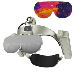 Lunettes de vision nocturne thermique pour la chasse avec IA, écran 80 pouces, caméra de détection de poissons sonar 120 kHz/300 kHz C3000h à double objectif - Product Image 1