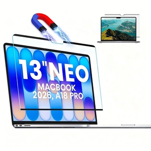 Protector de Pantalla Magnético Anti Luz Azul para MacBook Neo 13 Pulgadas A3404 (Chip A18 Pro 2026) Removible y Reutilizable con Acabado Mate - Product Image 2