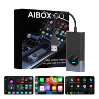 Boîte AI universelle pour voiture, applications de streaming vidéo, système Android, Carplay sans fil, Android Auto, adaptateur 2-en-1, 4+32G, Bluetooth 5.4