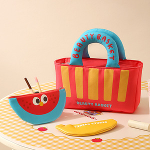 Set de Bolsas de Cosméticos Beauty Basket, Gran Capacidad, Portátil, para Viaje, Almacenamiento de Maquillaje, Forma Rectangular, Origen Yiwu - Product Image 5