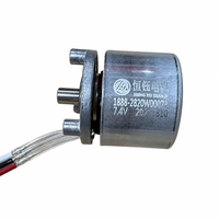Moteur sans balais sans capteur Hengyu BL2820W, 7,4 V, large plage de tension 6-12 V, 4300 tr/min, couple de 25 N.m, faible bruit, pistolet de massage fascia portable