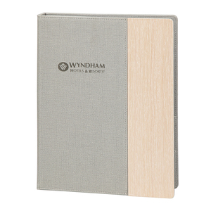carpetas 3 ring binder portfolio padfolio bookcloth loose leaf file folder,office supply pocket leather A4 a5 folder