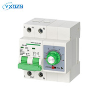 Temporizador Digital LED Programable de CA 240V, Interruptor de Tiempo Multifuncional de 50-60Hz
