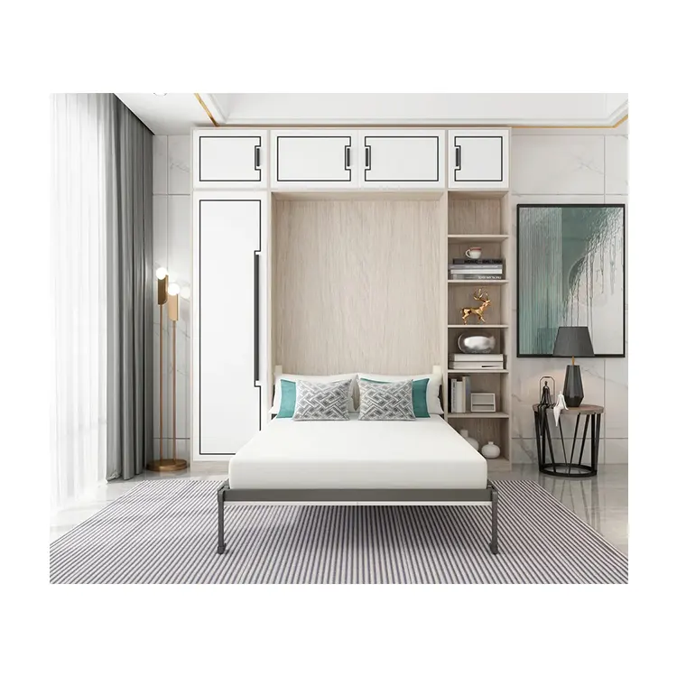2023 new vertical Murphy bed and sofa 2023 new design space saving folding sofa and invisible bed Cama de la pared