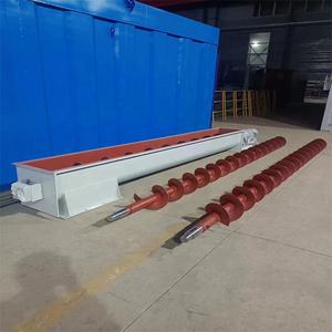 Промышленный винтовой конвейер с водяным охлаждением, бесшнековый винт, антиобмоточная конвейерная система - Product Image 2