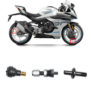 CFMOTO 인플레이션 밸브 450SR SR450 타이어 밸브 스템 림 에어 밸브 오토바이 액세서리 오리지널 CF Moto 450 SR 부품 - Product Image 2