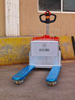 Chariot à palettes pour entrepôt frigorifique de 3 tonnes, 3000 kg, anti-corrosion, tout-terrain, grande roue, chariot à palettes antirouille pour congélateur