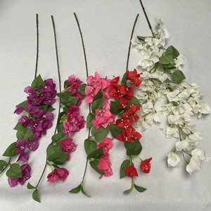 Glybélia artificielles en soie, 2 tailles, suspension, fleurs décoratives, nouveau design, - Product Image 6