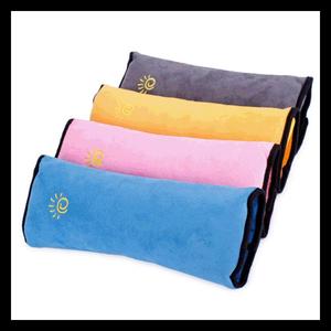 Protège-ceinture de sécurité de voiture en peluche extensible et mignon pour enfant, réglage de la ceinture de sécurité, coupe-vent, 3 polyester - Product Image 5