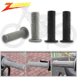 Empuñaduras de manillar Zuqing de goma negra y gris para motocicleta Light Bee, accesorios para bicicleta todoterreno - Product Image 1