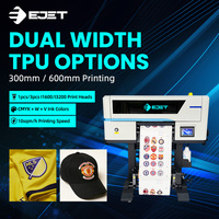 Imprimante DTF UV EJET, imprimante 3D, filament TPU, imprimante DTF UV TPU efficace pour chapeaux, chaussures, t-shirts et divers tissus textiles