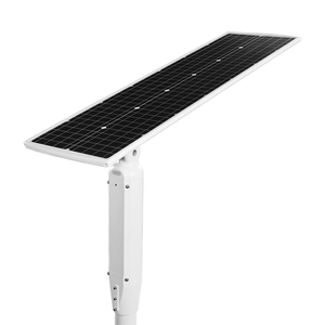 โคมไฟถนน LED กลางแจ้งกันน้ำของจีน 50W/100W/200W/300W  วัสดุอะลูมิเนียม IP65 พร้อมรีโมทควบคุมการเคลื่อนไหว ใช้พลังงานแบตเตอรี่ - Product Image 4