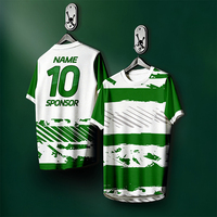 Fabricant OEM, maillot de football personnalisé, t-shirts de football respirants 100% polyester pour les jeunes