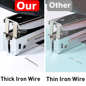 Fabbrica di Cancelleria Foska: Graffette in Metallo Argentato Galvanizzato 26/6 da 1/4 di Pollice <span class=keywords><strong>per</strong></span> Ufficio - Product Image 6