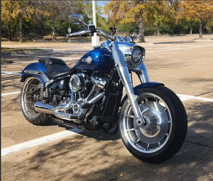 บังโคลนหน้าสั้น18นิ้วทำจากโลหะสีเขียวต้นป็อปร้าสำหรับรถจักรยานยนต์ขนาด18นิ้ว - Product Image 3